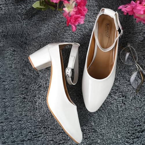 Image of Karaddi Bellies for Women Ladies and Girls Wedge Pumps Daily Use Collage Office