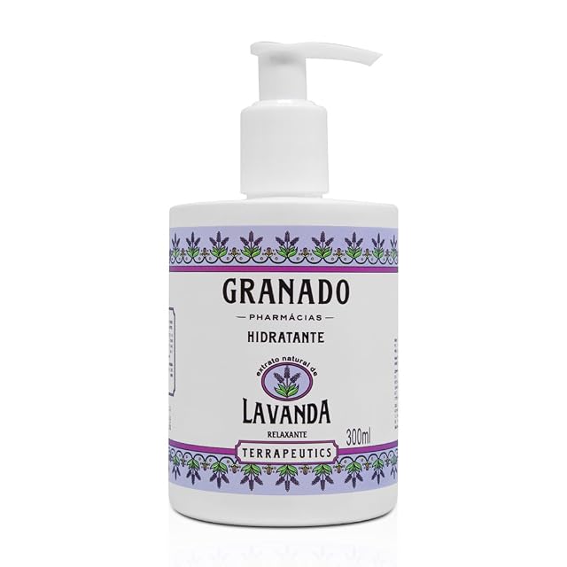 Linha Terrapeutics Granado - Hidratante Corporal Lavanda 300 Ml - Granado Terrapeutics Collection - Lavender Body Moisturizer 10
