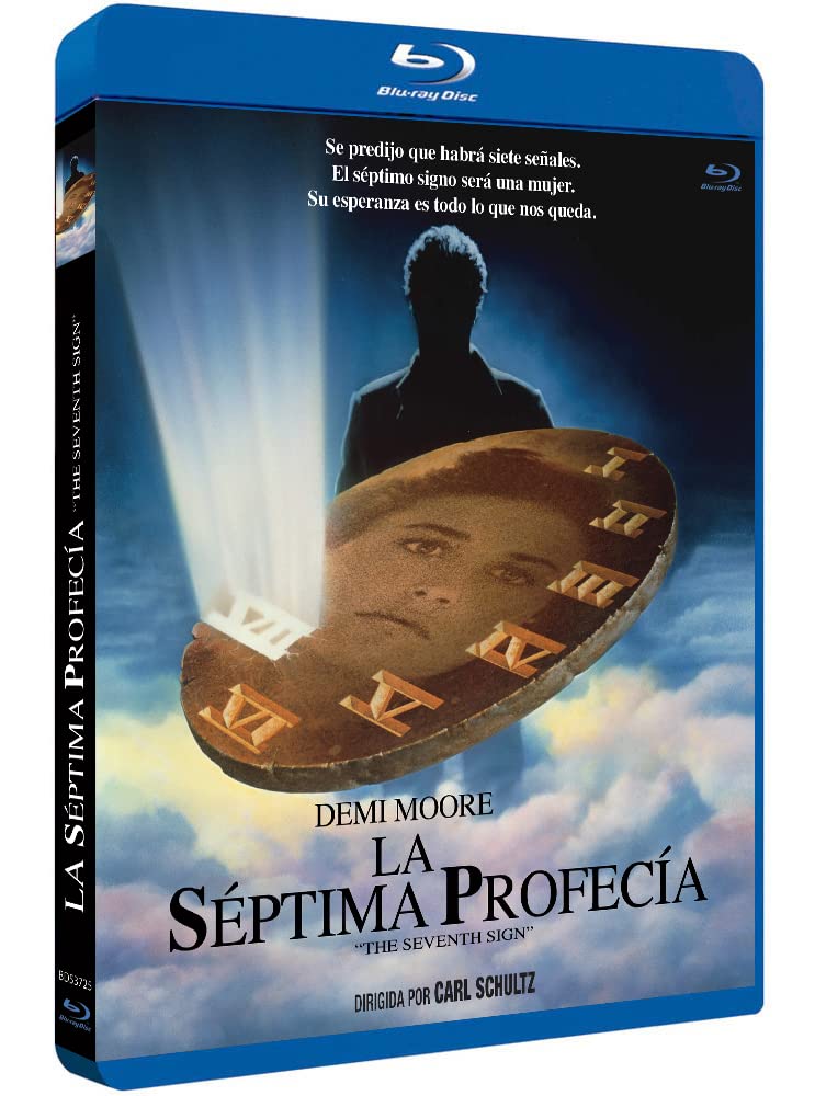 La Septième Prophétie 1988 The Seventh Sign Blu-Ray Import Espagnol avec Langue Francais, Demi moore, Michael Biehn