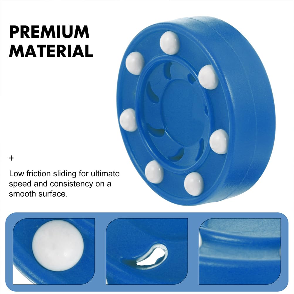 2pezzi Puck Da Hockey Su Puck Per Allenamento E Competizione Roller Hockey Disco Leggero E Resistente Per Superfici Lisce Gioco Uomini Donne Materiale Ammortizzante Maggiore Stabilità