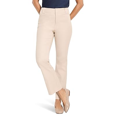 NIC+ZOE 28 Plaza Demi Boot Cotton Bi Stretch Pants Women