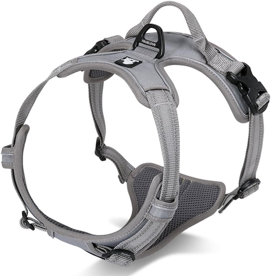 SGODA Dog Vest Harness, Grey, Medium
