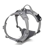 SGODA Dog Vest Harness, Grey, Medium