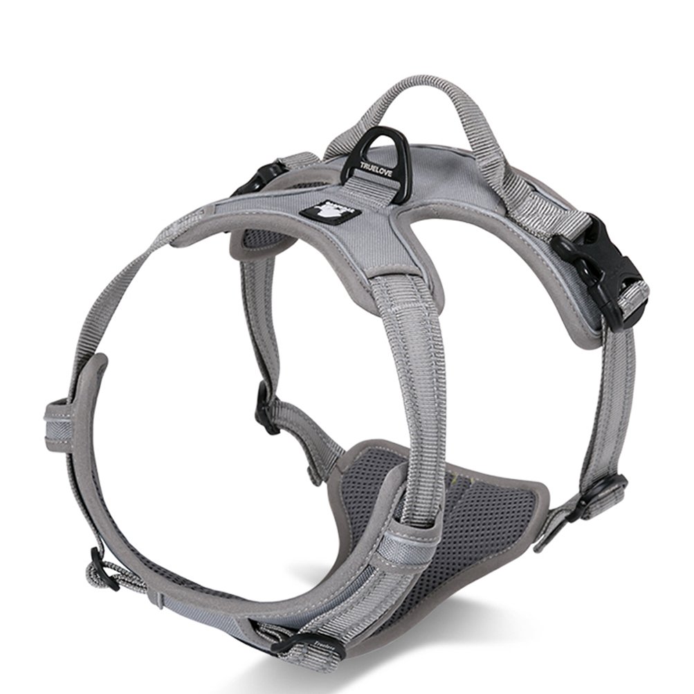 SGODA Dog Vest Harness, Grey, Medium