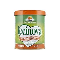 LECINOVA LECITINA DI SOIA, Senza Glutine, Senza Controindicazioni, Con Soia NON OGM, Con Omega 6, Barattolo da 250 gr