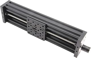 350mm Aluminum Profile 4080U Z-axis Screw Slide Table Linear Actuator Kit Linear Module for 3D Printer and CNC Machine