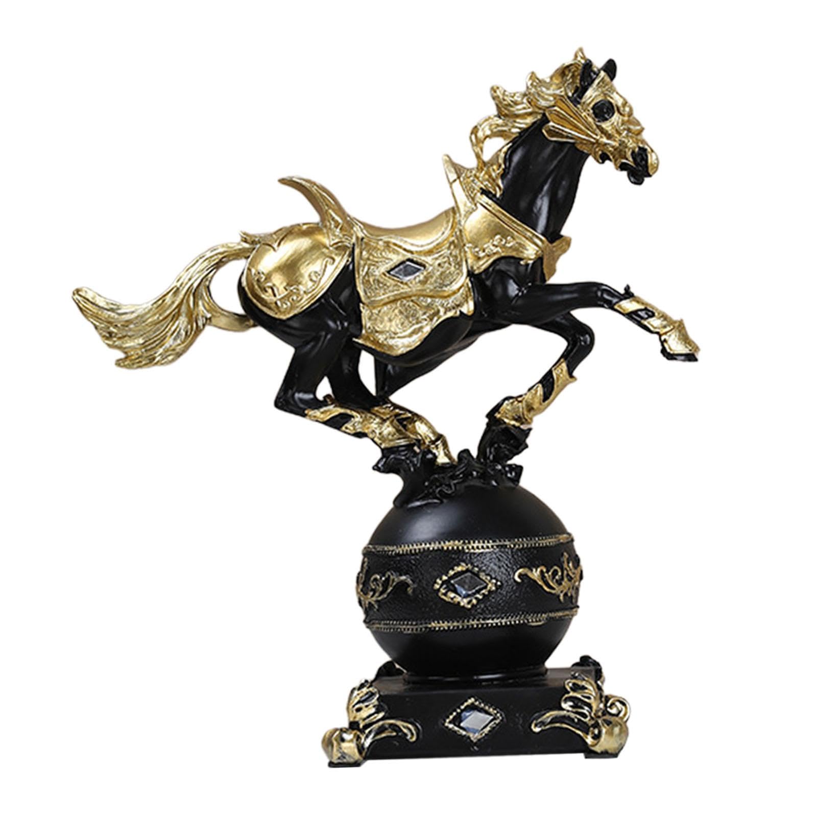 Amazon.co.jp: Cuticate 樹脂製馬の飾り 馬の置物 彫像 モダン