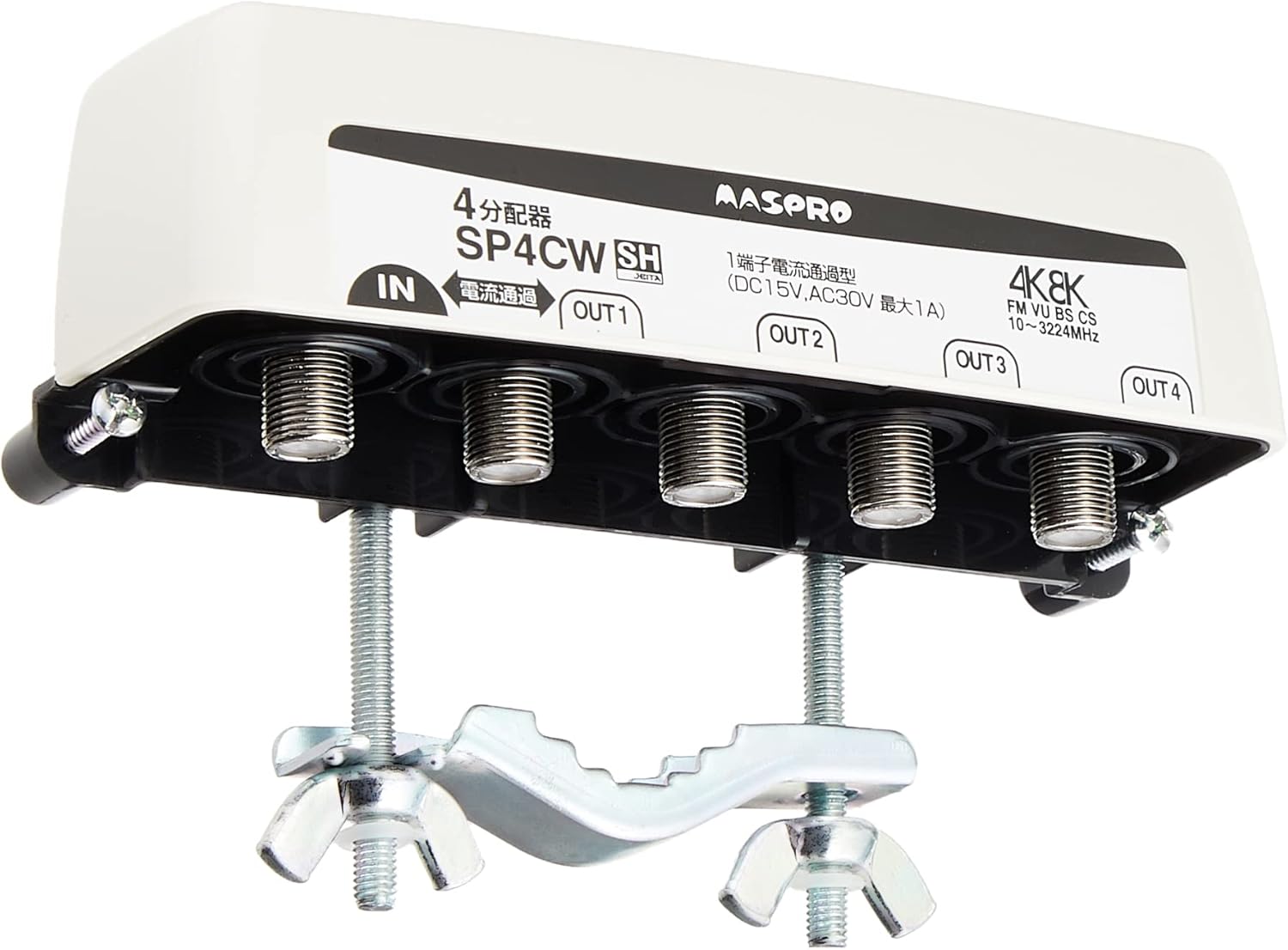 masupuro K K Satellite (3224mhz) For Outdoor (Inside) For 4 Splitter 1 Port Car Charger sp4cw Current through Type)