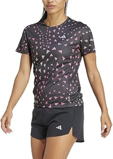 adidas Women's Geometric Regular Fit T-Shirt Price In India
