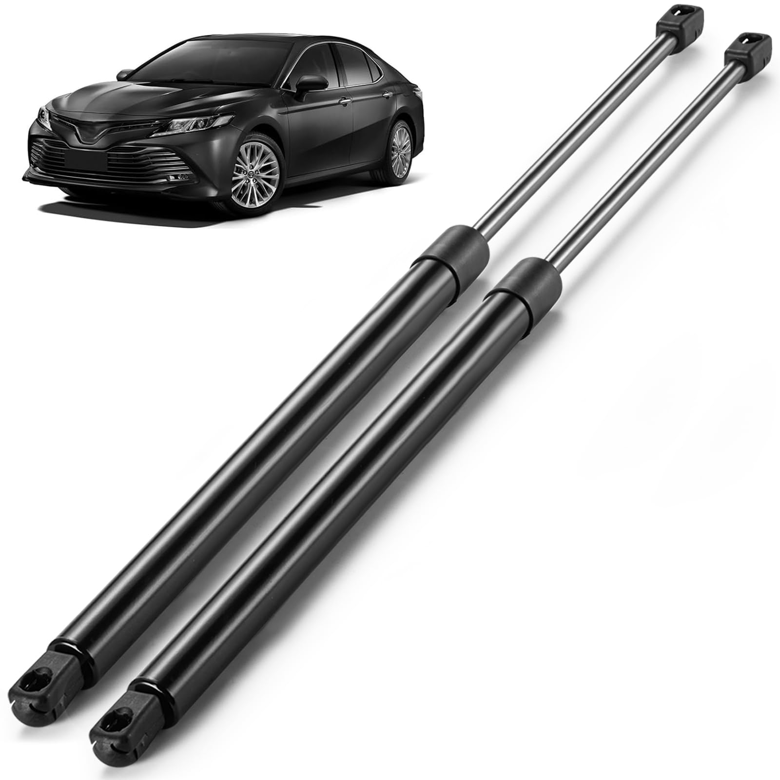 ARANA Hood Struts Lift Support for Toyota Camry 2018-2023, Front Bonnet Shocks Fit Toyota Camry Base/Hybrid/L/LE/SE/TRD/XLE/XSE 2018-2023, Replacement OE#5344007010 5344006180, 2Pcs