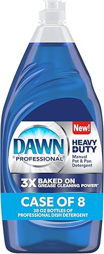 Miniatura 8 de P&G Professional Dawn - Jabón manual resistente para ollas y sartenes, 38 onzas líquidas (caja de 8)