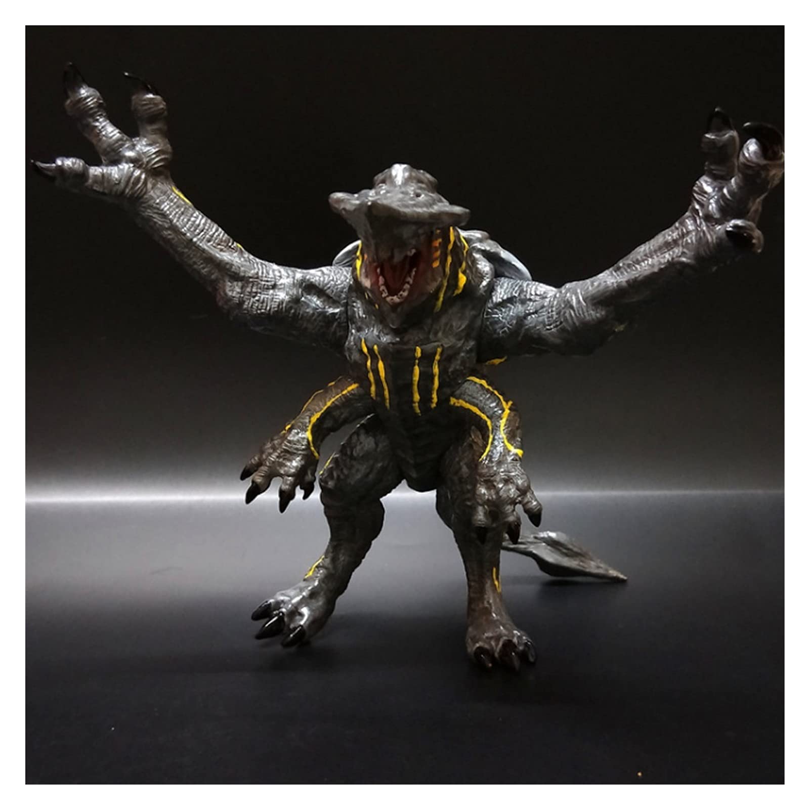MNYHJDS Pacific Rim Knifehead Kaiju Figure Movable Anime Vehicle Mounted Gift Toy Decorations from Pacific Rim Series Doll Ornaments oo