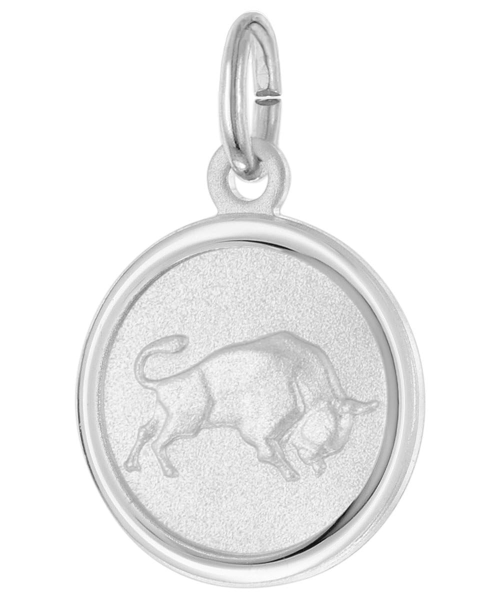 trendor Kinder-Halskette Sternzeichen Stier 925 Silber 28606-05 | zeitloses Schmuckstück für Kids, zauberhafte Geschenkidee