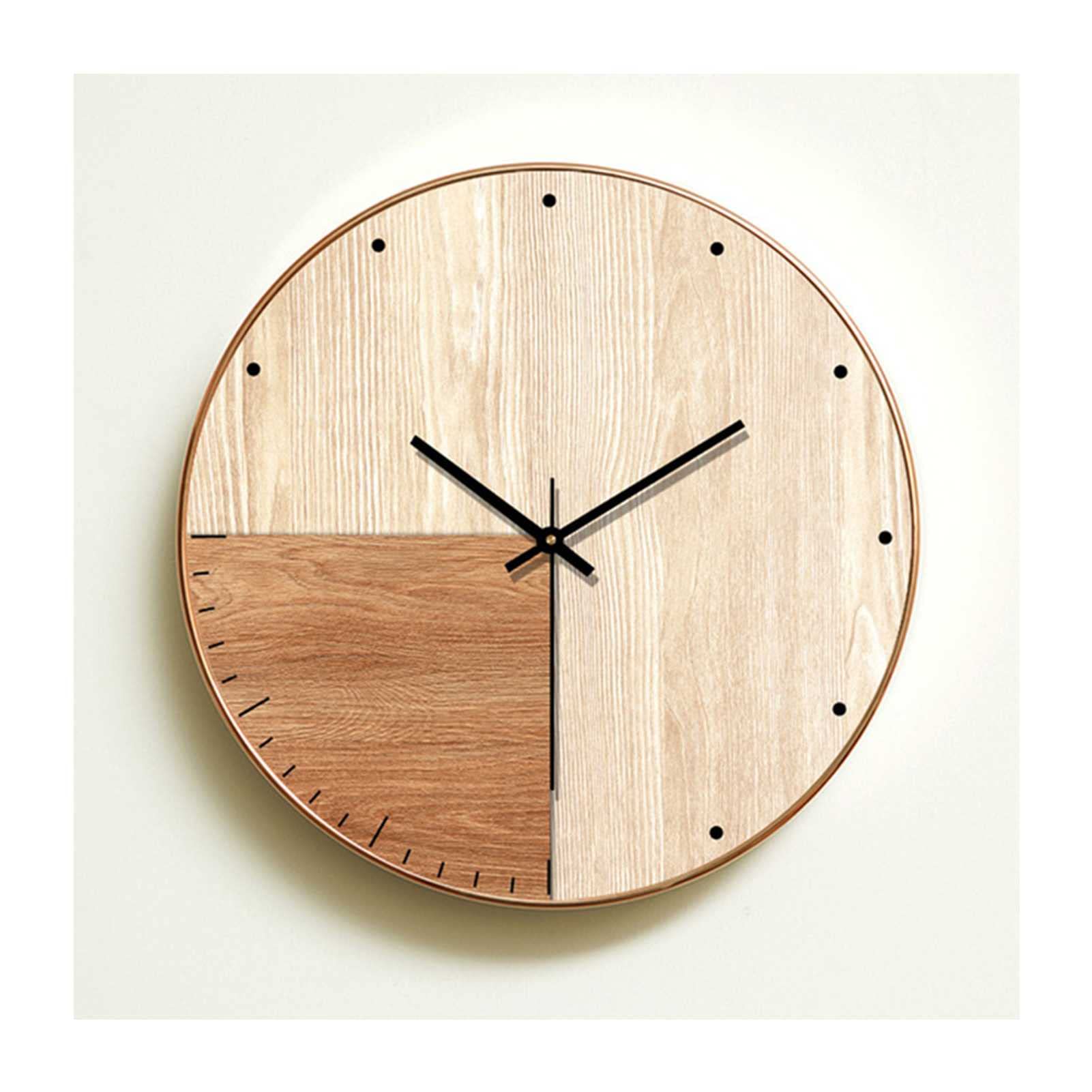 Wall Clocks for Living Room Decor,Silent Non Ticking for Bedroom