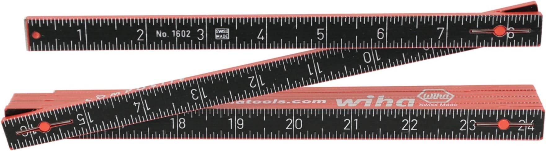 WIHA 61606 Composite Laminated Ruler Metric/Inch