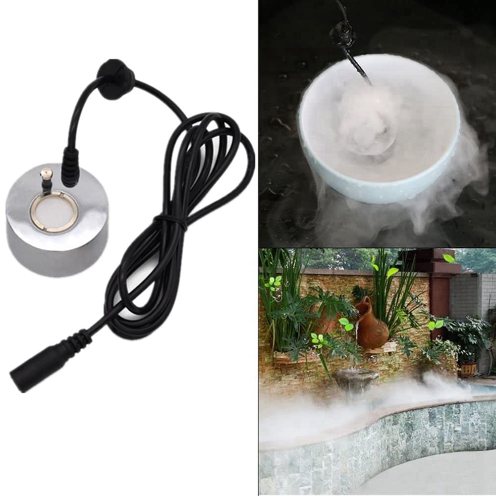 Mist Maker Fogger Ultradźwiękowy nawilżacz powietrza 3 szt. Głowice Atomizer Fontanna wodna Staw Mgła Atomizer Nawilżacz Powietrza UE Wtyczka