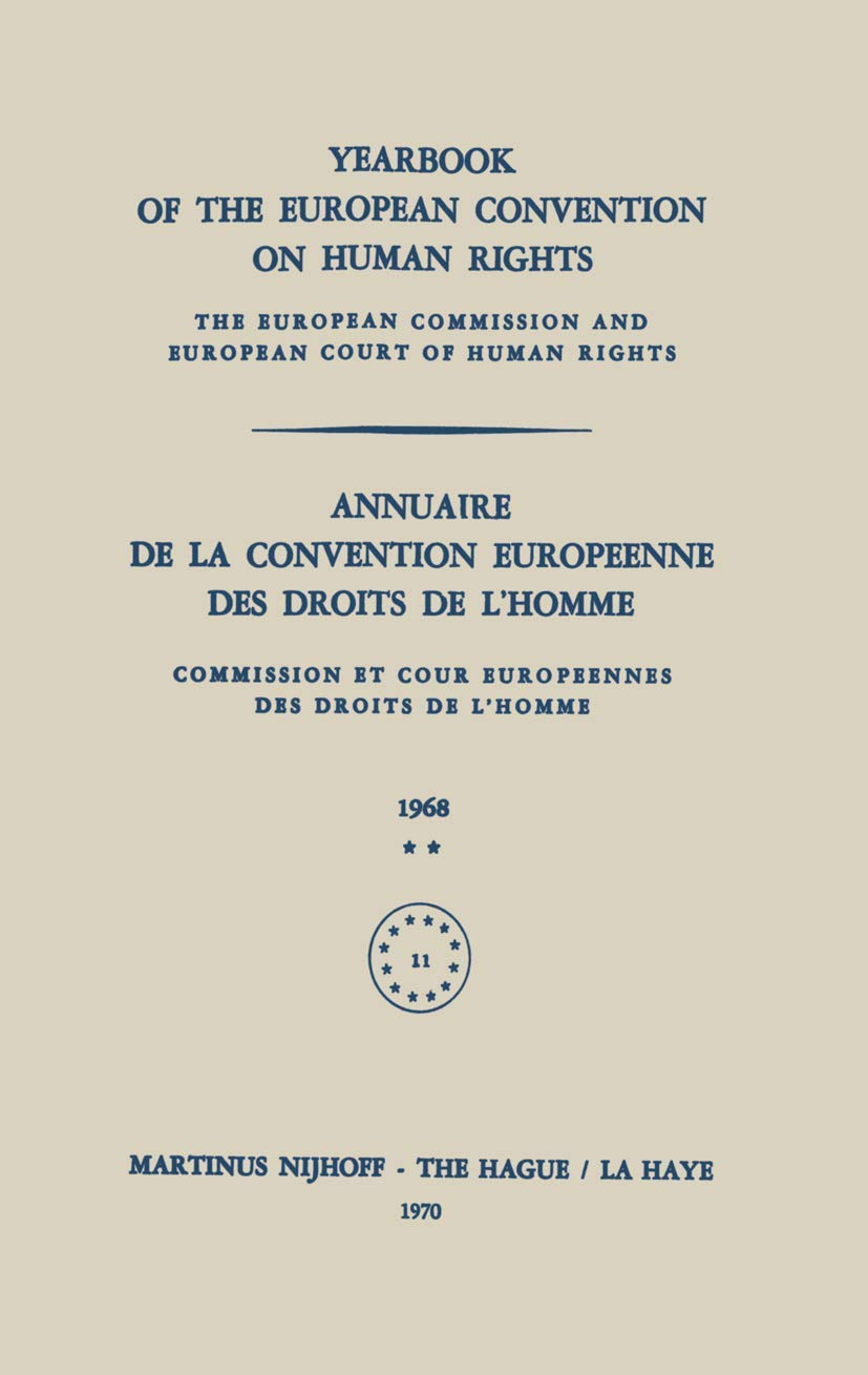 Buy Yearbook of the European Convention on H — BookShops.in