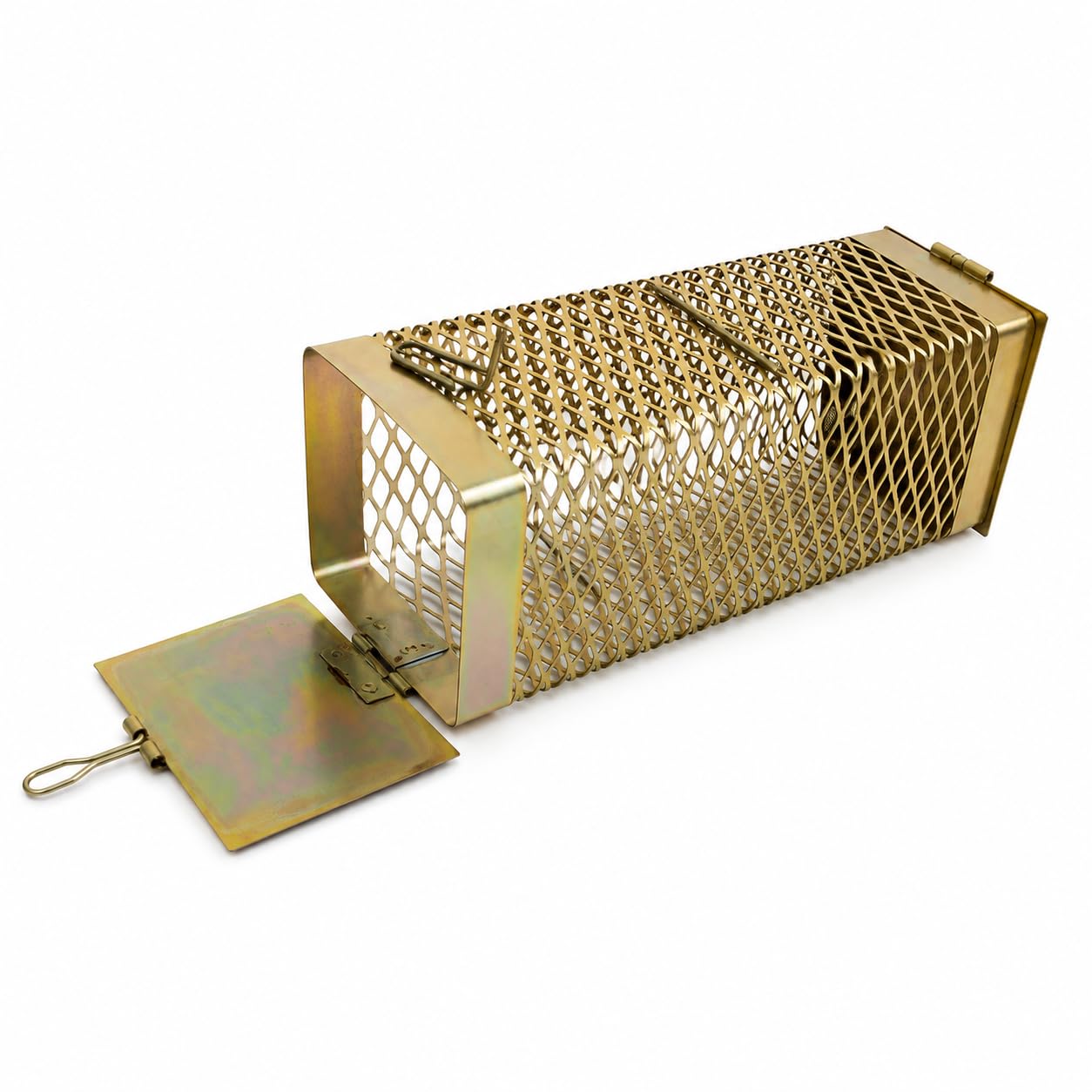 Pure Source India Heavy Duty Rat Trap Cage | Reusable Humane Live Catch Mouse Trap | Metal Rodent Catcher for Home, Kitchen, Office, Warehouse & Garden (Large)-image-49