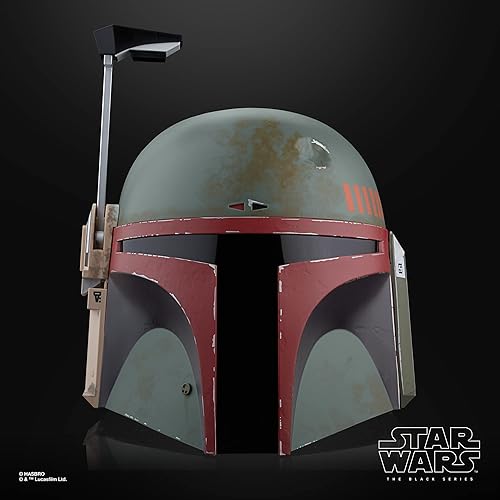 Miniatura 10 de STAR WARS The Black Series Boba Fett (Re-Armored) - Casco electrónico premium, The Mandalorian Roleplay coleccionable para niños a partir de 14 años