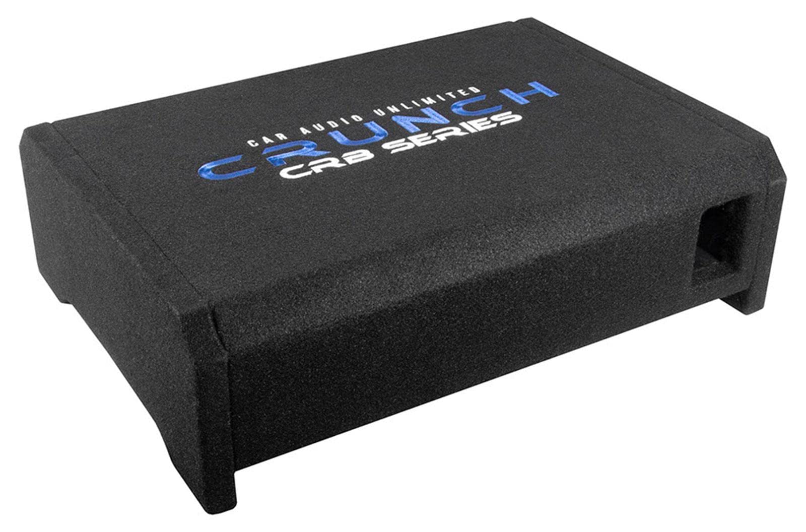 Crunch CBP 1000F | Flacher Subwoofer + 4-Kanal-Verstärker + kompletter Kabelsatz