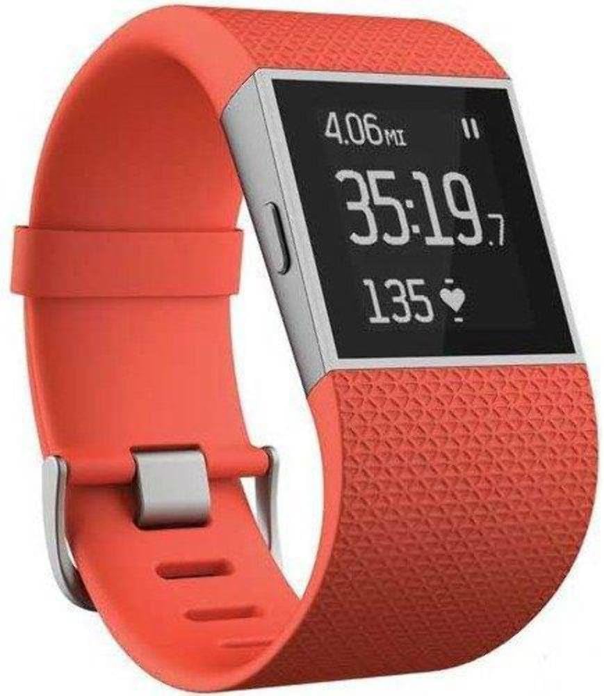 Fitbit Surge, Tangerine, Large