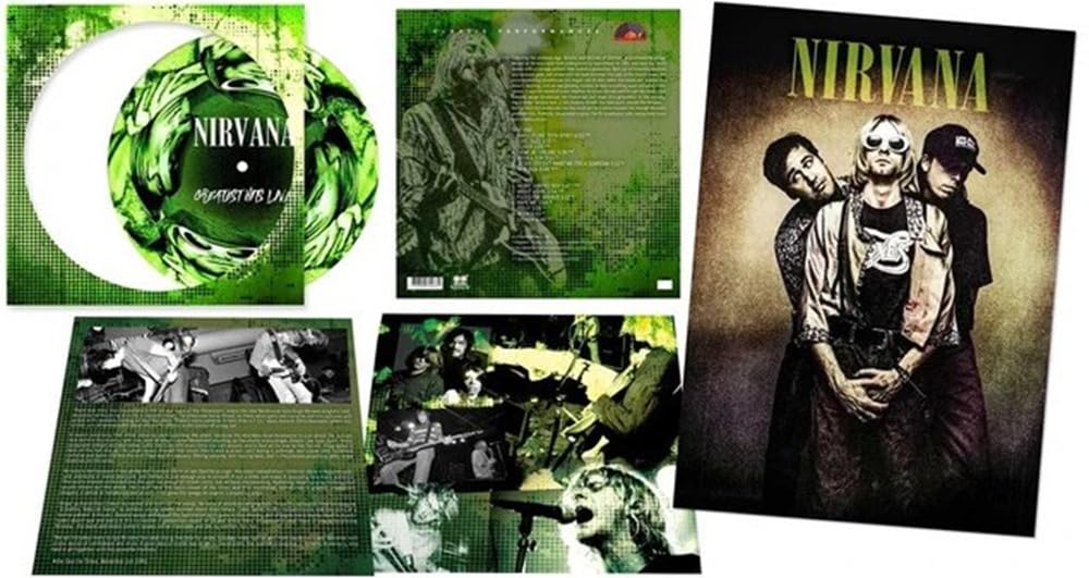 Nirvana - Greatest Hits Live - Limited Picture