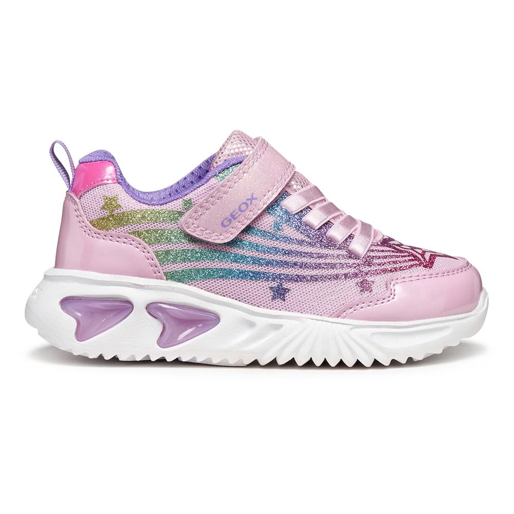 Geox J Assister Girl A, Sneakers para Niña