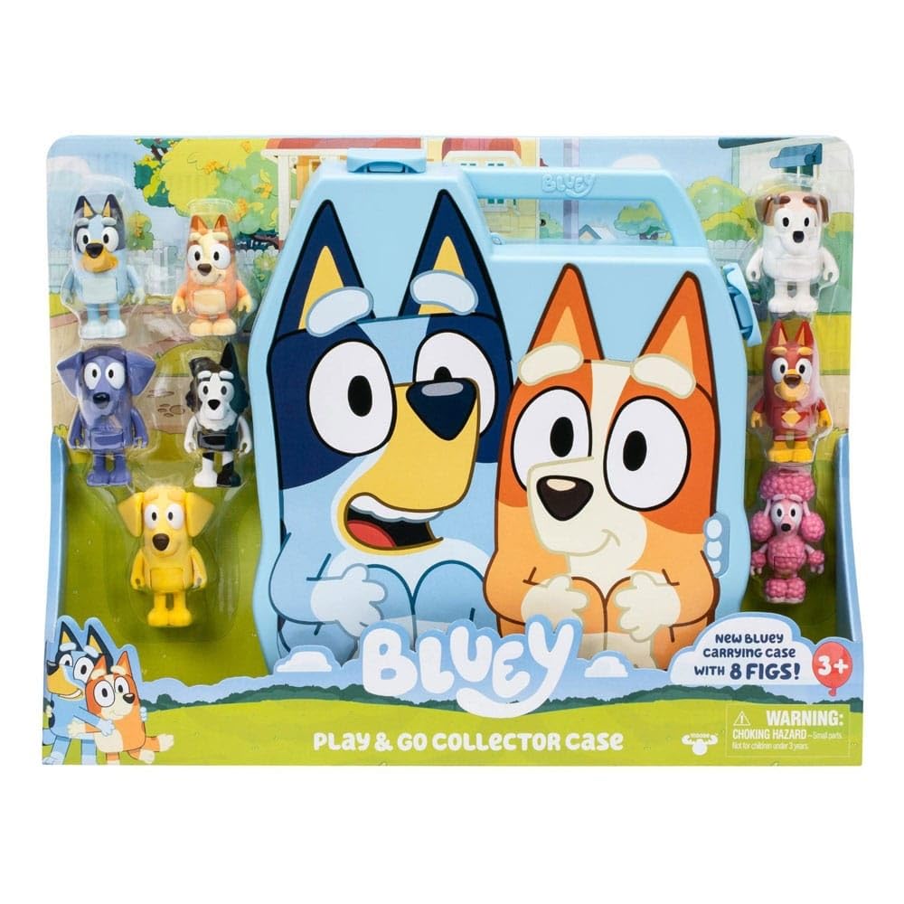 moose toys Bluey - Set da gioco con 8 personaggi