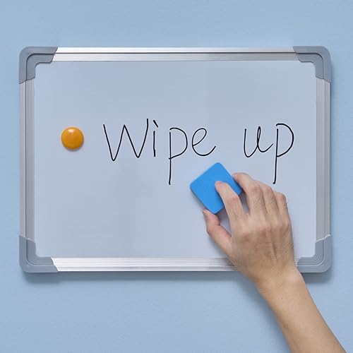 Miniatura 6 de Abaokai Borradores magnéticos en seco para pizarra blanca, limpiadores de pizarra para niños y profesores de aula, hogar y oficina (paquete de 16