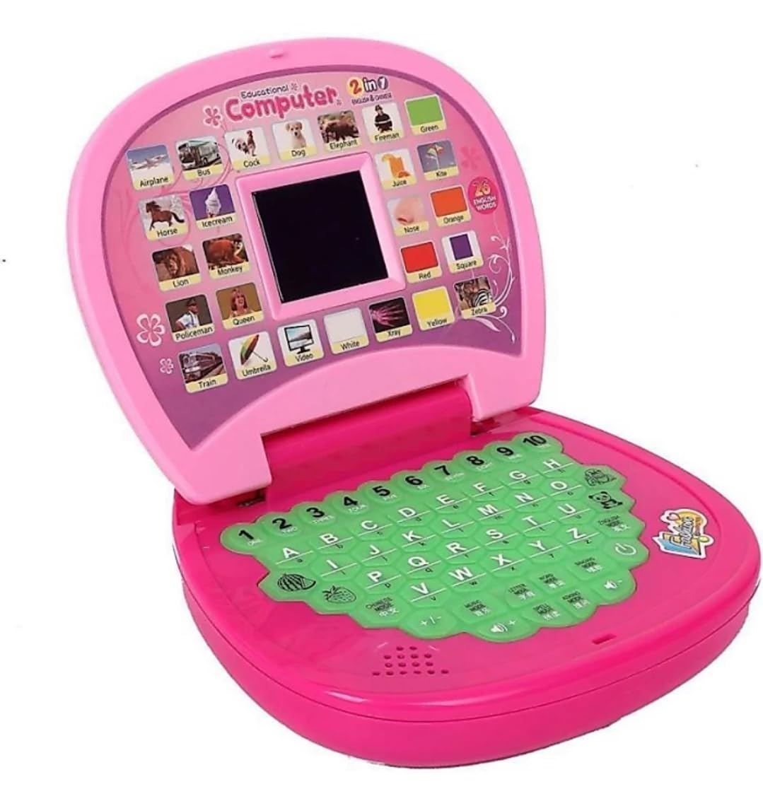 Babycure Roze speelgoed PC | Studie laptop | Educatieve computer in het Babycure Roze speelgoed PC | Studie laptop | Educatieve computer in het