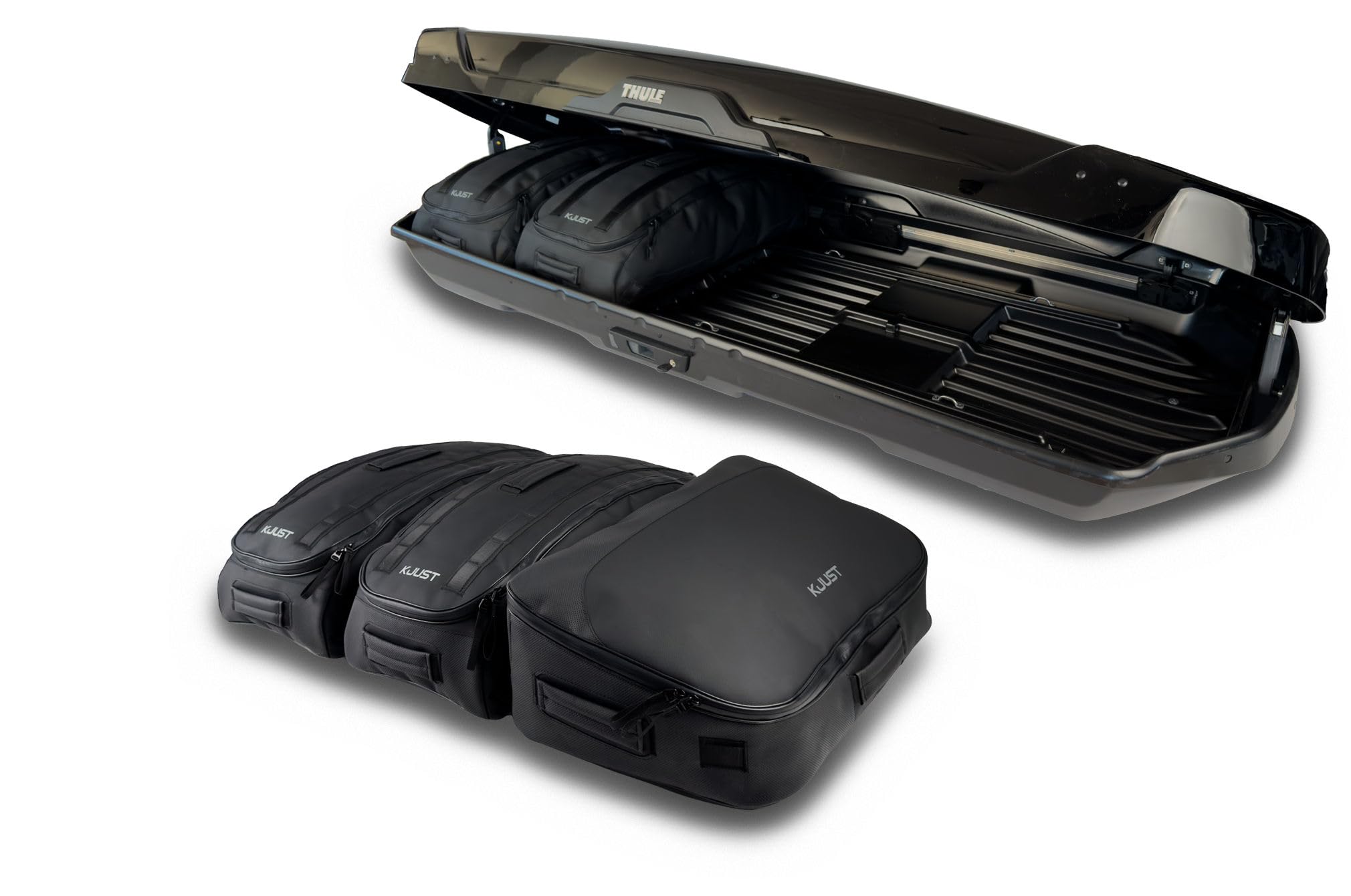 KJUST PRO Torby Zestaw 5szt Kompatybilny Z THULE MOTION XT ALPINE Box dachowy