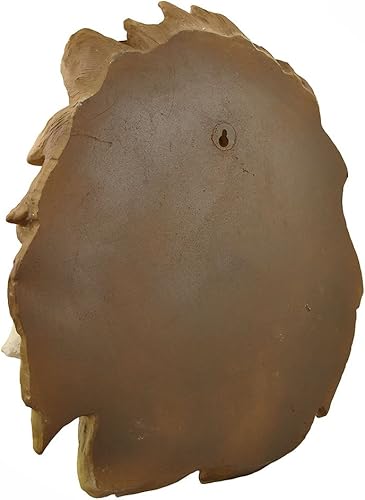 Miniatura 4 de DWK Busto de animal de taxidermia de imitación de cabeza de león dorado  Máscaras de animales africanos decoración de pared  Escultura de pared