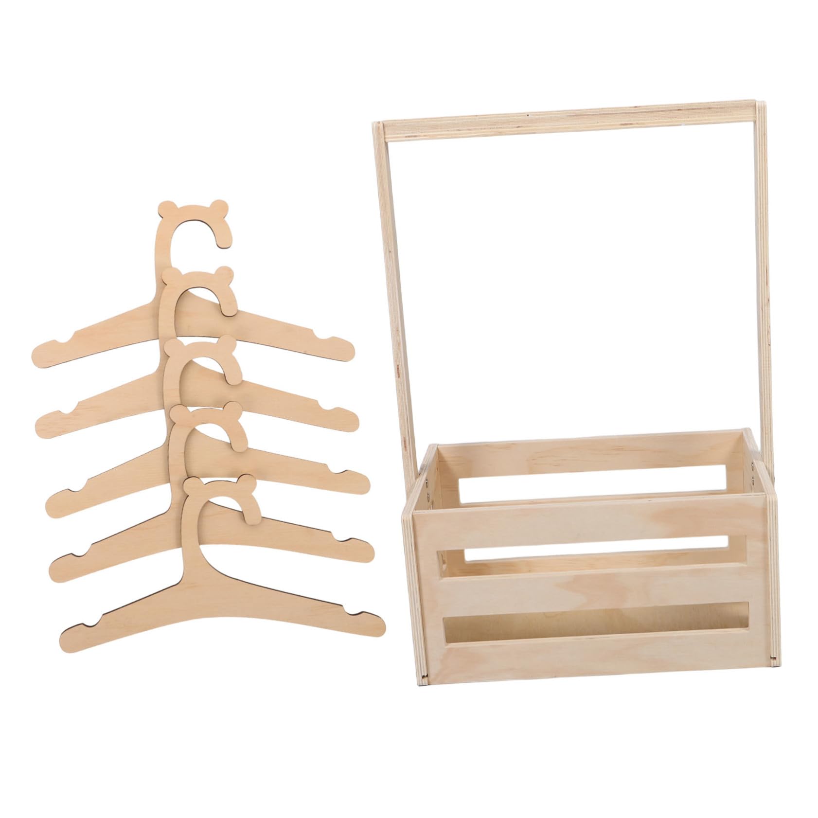 Rangement bébé en bois pour en finir avec le désordre des vêtements