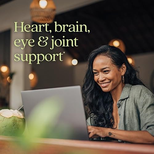 Miniatura 2 de New Chapter Suplemento vegano de DHA, EPA y DPA, complejo vegano de omega-3 para el corazón, el cerebro, los ojos y las articulaciones - 30 cápsulas