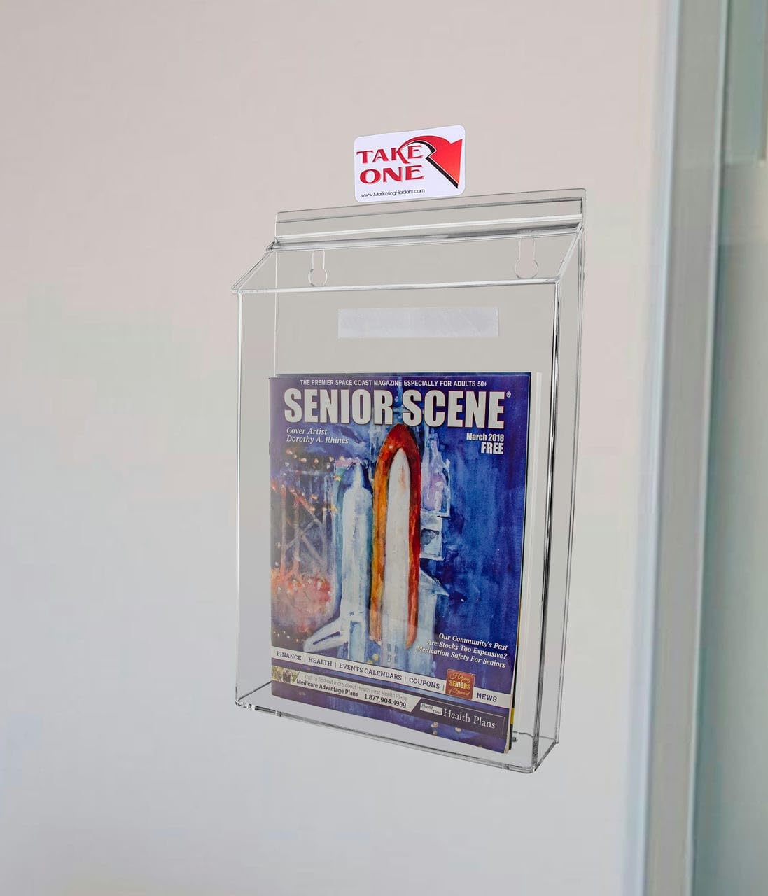 Marketing Holders Outdoor Brochure Holder Holds 8.5