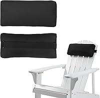Vista 16 de Almohada para Silla Tumbona, Paquete de 2 Almohadas para Silla de Descanso al Aire Libre con Correa Ajustable, Almohada para la Cabeza de Largo