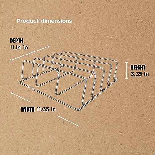 Image of Ninja XL Woodfire Rib Rack, for OG800 /OG900, 4-Full Racks of Ribs, Steel