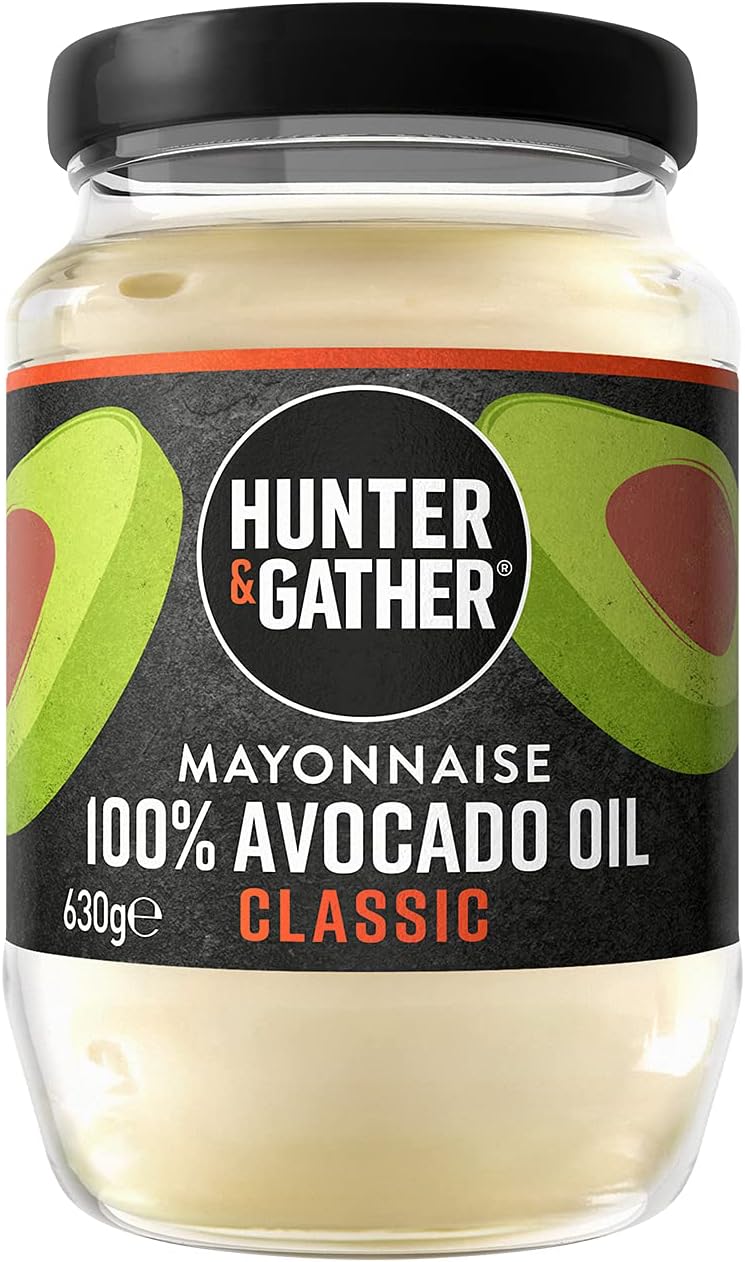 Avocado Oil Mayonnaise 630g | Seed Oil Free I Made with Pure Avocado Oil and British Free Range Egg Yolk | Paleo, Keto, Sugar & Gluten Free Avocado Mayo