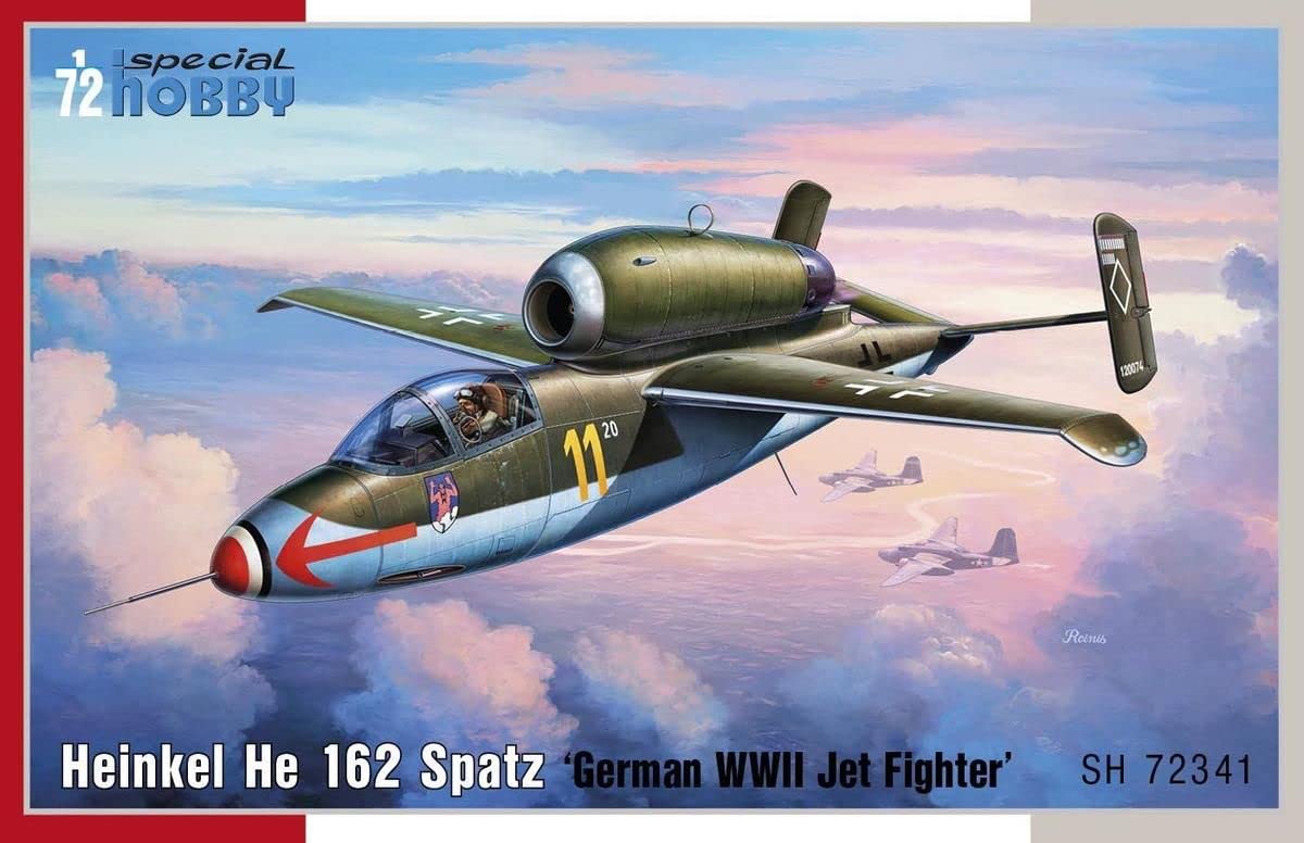 Amazon.co.jp: スペシャルホビー SH72341 1/72 ハインケル He162