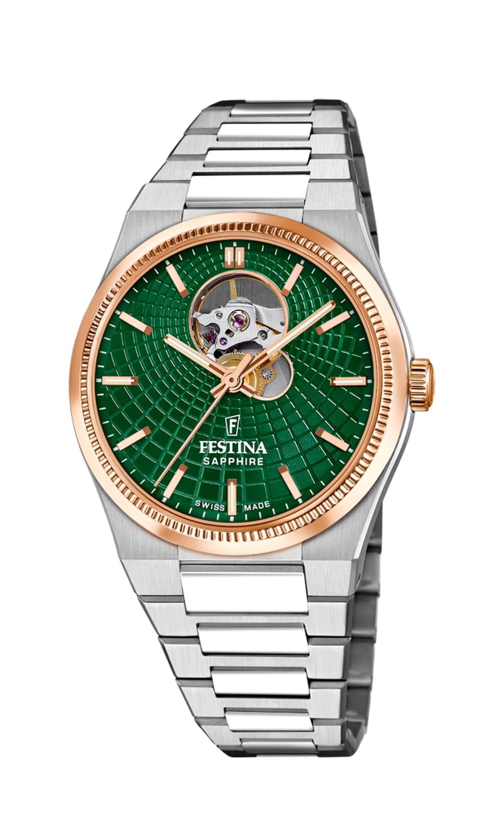 Festina Swiss Made Uhr Automatik Herren aus Edelstahl 316l