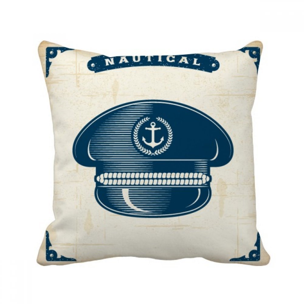 Coussin Phare de Navigation Océan 40x40cm multicolor de style militaire pour décorer le canapé