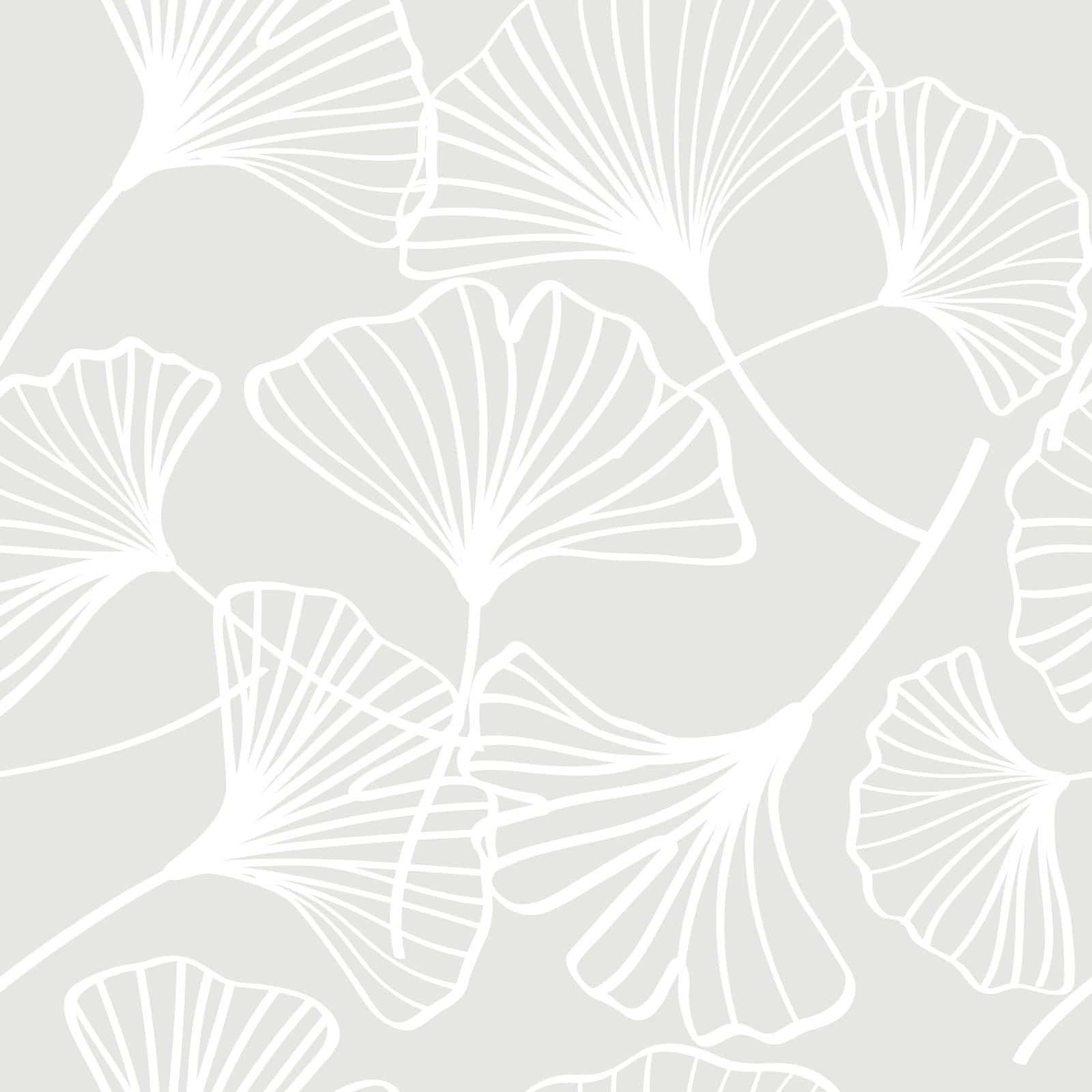 Sychen Peel and Stick Wallpaper Boho White and Grey Floral Wallpaper Boho Contact Paper Removable Vinyl Vintage Wall Paper Renter Friendly for Bedroom