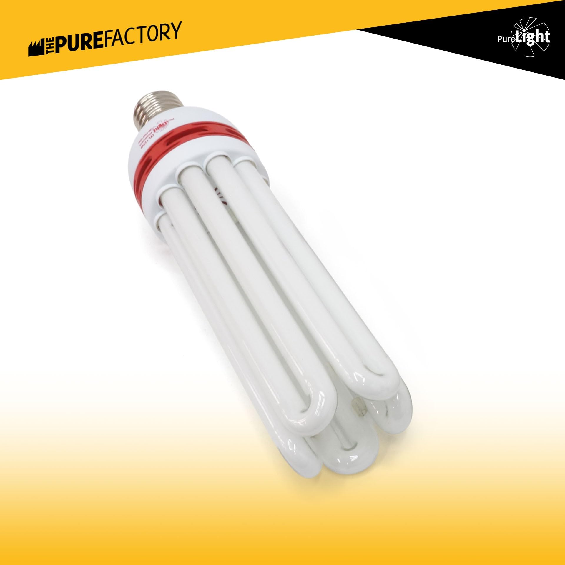 Bombilla CFL 125W Greenpower para cultivo | Temperatura de color ajustable 2700K y 6400K | Eficiencia energética | Bombillas de crecimiento de calidad