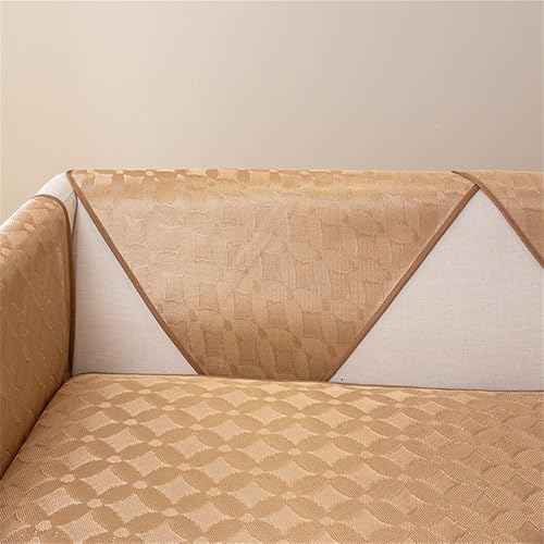 Miniatura 4 de Protector de sofá antideslizante, tamaño múltiple, funda protectora de muebles de sofá, estilo pastoreo, para sofá seccional, sofá, sofá biplaza, D,
