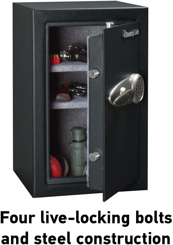 XX-Large Black Steel Digital Safe with Programmable Lock