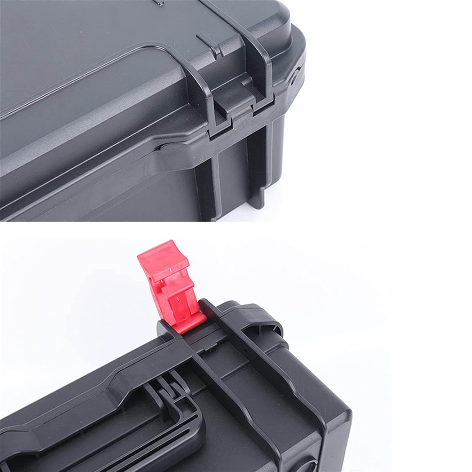 Cassetta Portautensili/Cassetta Attrezzi Cassa degli strumenti in plastica Caso strumenti robusto addensare la valigia for strumenti elettrici chiave hardware riparazione auto grande custodia Valigett