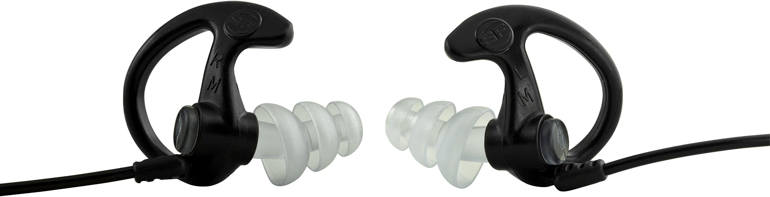 Ear Pro By Surefire 5 Sonic Defender Ear Plugs (1-Pair) Black Medium