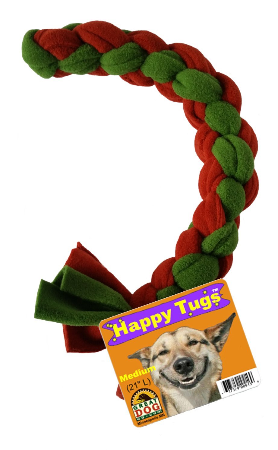 Pet Supplies : Great Dog Co. GREAT DOG Happy Tugs - Medium 21 Long,  Rusty-RedGrey Dog Pull Toy, Durable Dog Tug Toy : Amazon.com