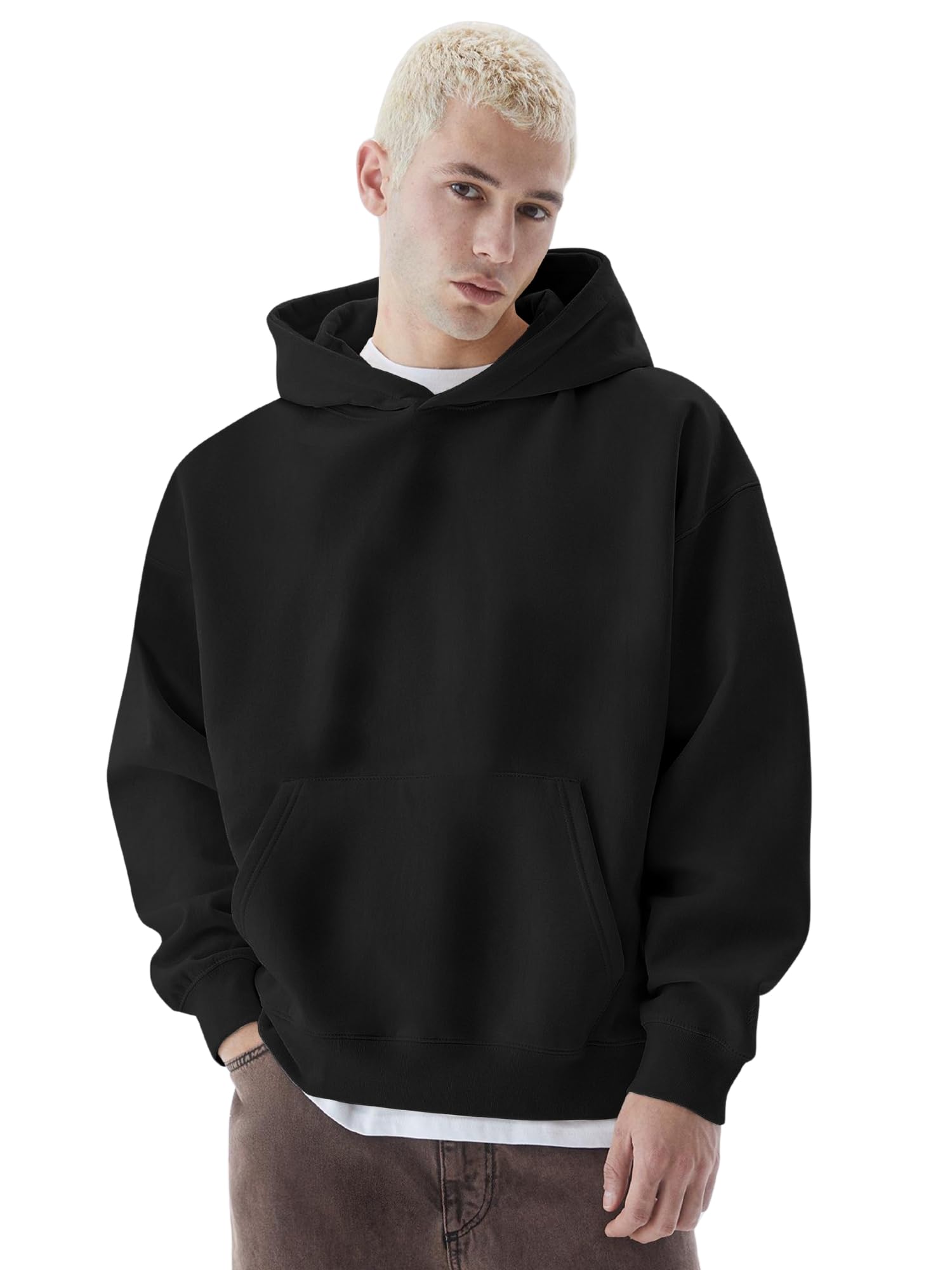 maniac || Mens || Solid || Full Sleeve || Hoodie || Cotton || Sweatshirt-picture-31
