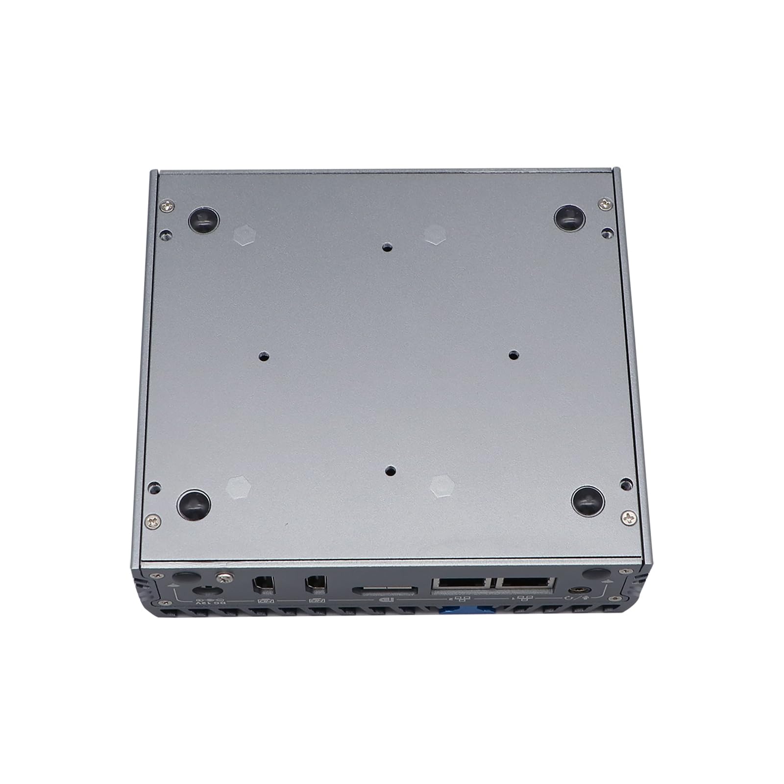 Base DIN Rail Embedded Computer, Industrial PC, J3710 J3160, Windows 11 / Linux Ubuntu, IX17, 2 x LAN, DP, 2 x HDMI, Expandable CAN, 9～36V Wide Voltage, 8G RAM, 128G SSD